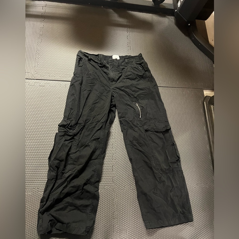BDG Charcoal Black Trousers from Urban